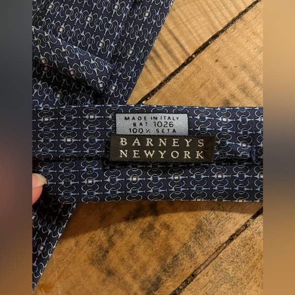 Battistoni men’s printed silk tie